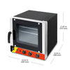ALDKitchen Pizza Maker | Electric Pizza Oven | Separately Controlled Thermostats | Stainless Steel | 220V