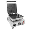ALDKitchen Waffle Stick Maker | 5 Flat Waffles | Checkered Pattern | Nonstick