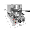 AP-593 Rotating Waffle Maker | Flower Petals Shape Waffles | Electric Belgian Waffle Iron | Stainless Steel