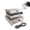AP-514 Belgian Waffle Iron | Press Type | 2 Square Waffles | Business Use | Stainless Steel | Nonstick