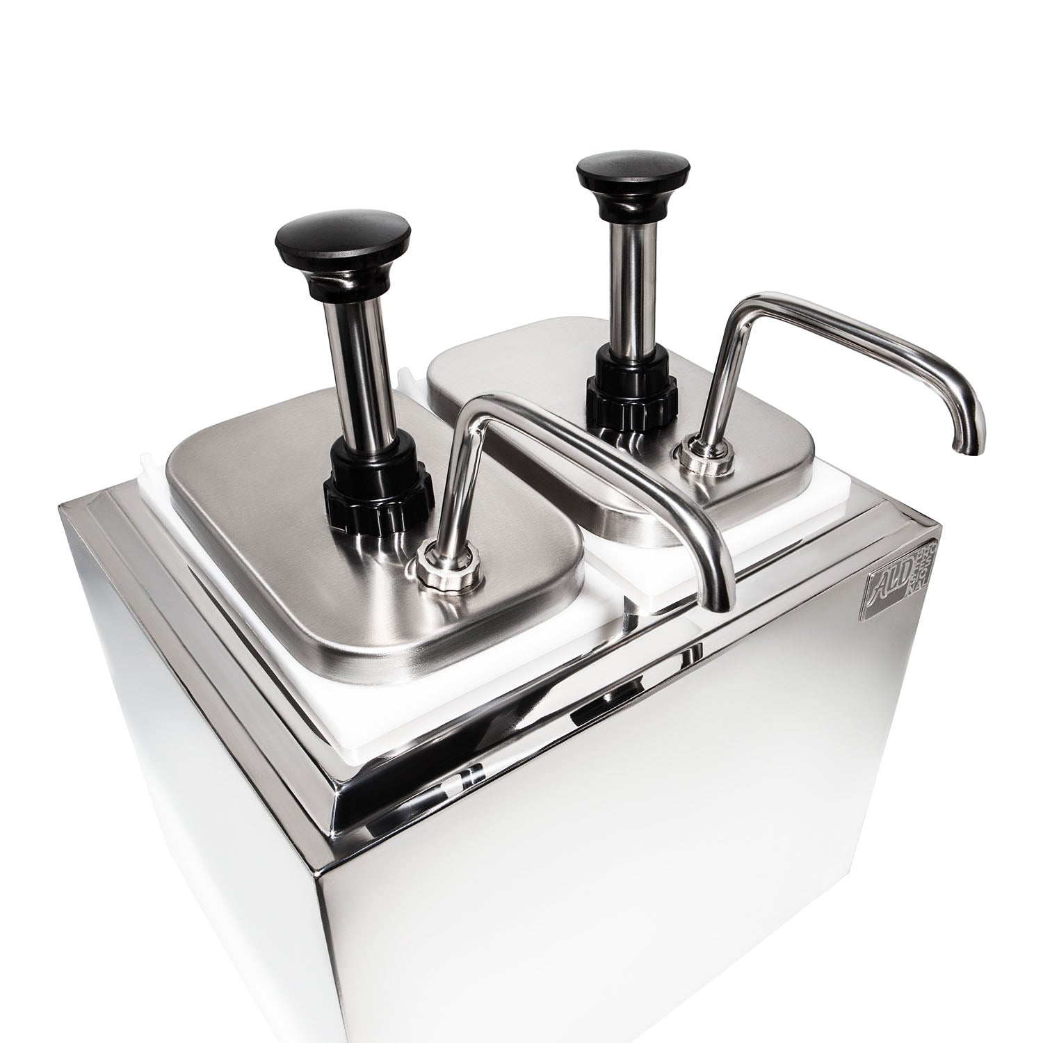 AP-315S Sauce Dispenser | 2-Bucket Sauce Pressure Pump | Double Sauce Dispenser | Commercial and Home Use