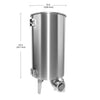 ALDKitchen Sausage Stuffer | Electric Sausage Filler | 5 Tubes | Stainless Steel