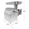 A-TC12 Meat Grinder Commercial | Electric Sausage Stuffing Machine | Stainless Steel Meat Chopper
