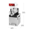 A-XRJ05L1 Commercial Slushy Maker | 1-tank Slush Machine | 15 L | Frozen Drinks Maker | Stainless Steel