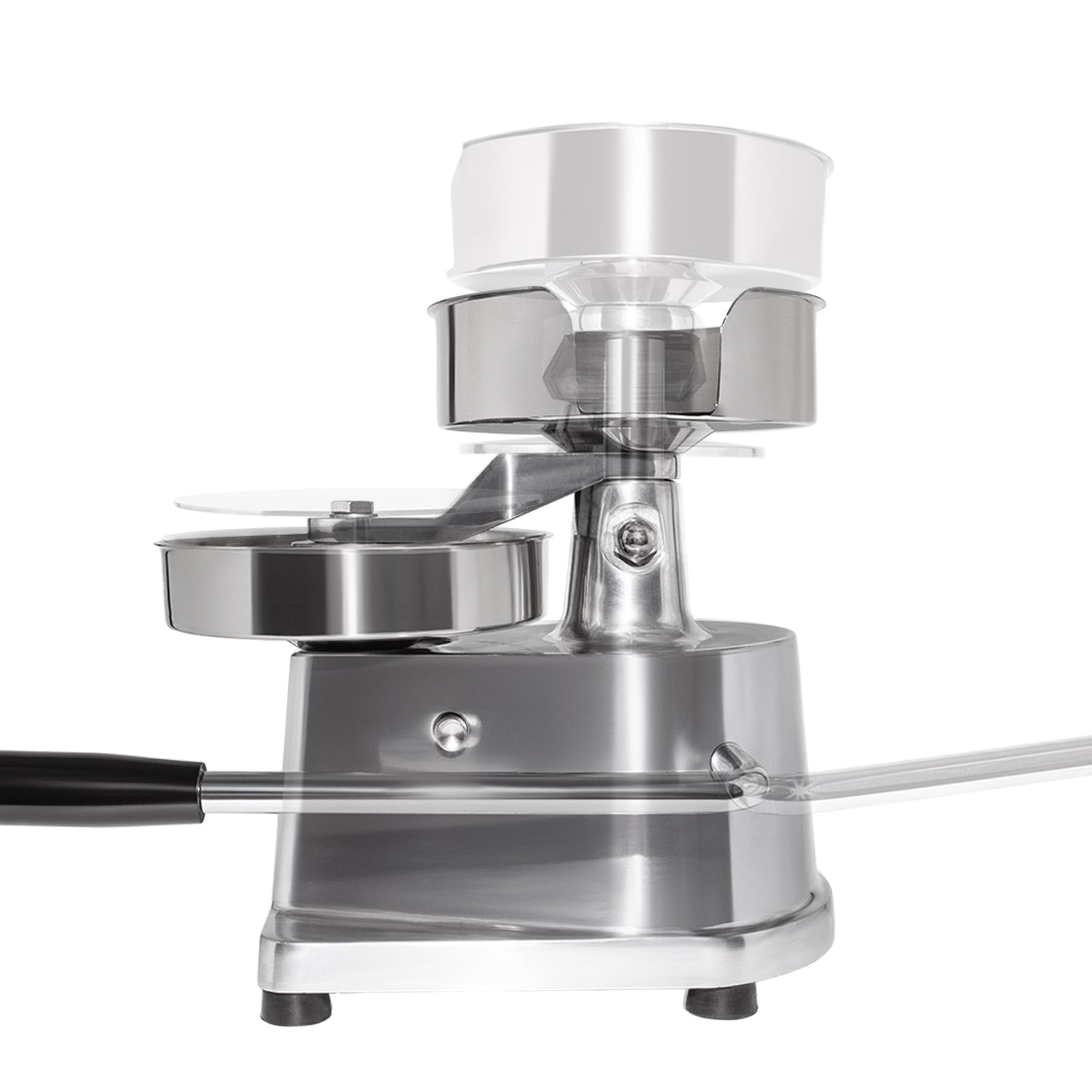 A-A100 Burger Press | Hamburger Patty Maker | Commercial Meat Forming Tool | Stainless Steel | 4” Diameter
