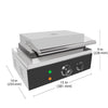 GR-226 Taiyaki Iron | Electric Taiyaki Machine | 6 Small Fish-Shaped Waffles | Nonstick Coating