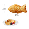 AR-226 Taiyaki Fish Waffle Maker | Commercial | Fish Shaped Waffles Taiyaki Iron | 6 Waffles | Stainless Steel