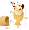 GR-1103B Taiyaki Machine Commercial | 3 Open-Mouth Fish Shaped Waffles Cones | Nonstick Taiyaki Iron