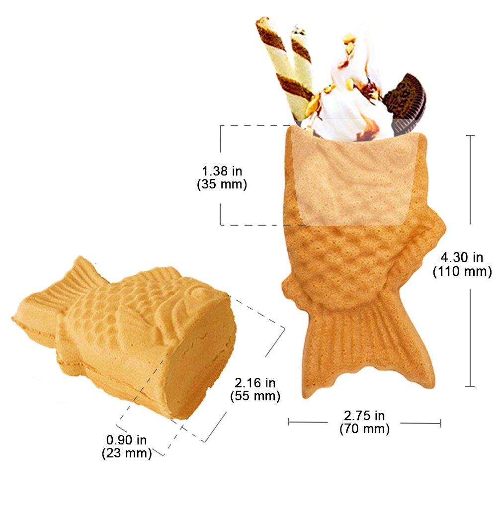 fish ice cream cone maker