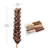 AP-491 Waffle Stick Maker | Tree Waffles Maker | Stainless Steel with Manual Control | 4 PCS