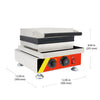 NP-502R Stick Waffle Maker | 4 Big Waffles on a Stick | Nonstick Plates | Manual Operation
