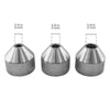 ALDKitchen Pancake Batter Dispenser | Funnel Dispenser with Stand | 2 Nozzles 