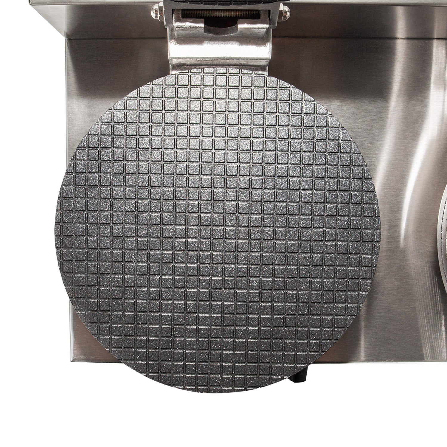 GorillaRock Double Waffle Maker | Round-Shaped Belgium Waffles | Stainless Steel | Nonstick Coating | 110V