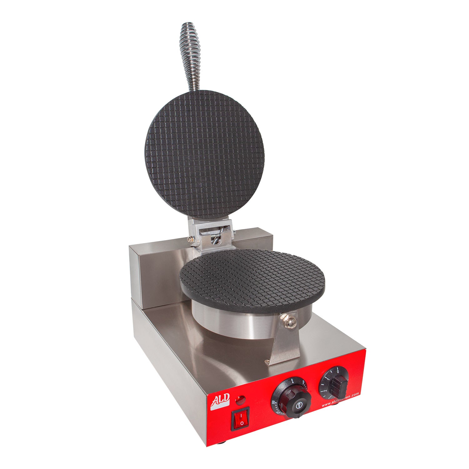 AR-HCB1 Waffle Cone Maker | Commercial Waffle Roll Maker | Nonstick Coating| Stainless Steel | 1.2kW