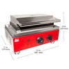 AR-EG6X Hot Dog Waffle Maker | 6 Corn Dogs | Commercial Waffle Iron
