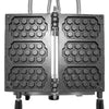 ALDKitchen Honeycomb Waffle Iron | 3 Waffles on a Stick | Stick Waffle Maker | 110V