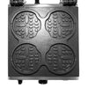 ALDKitchen Waffle Stick Maker | 4 Round-Shaped Waffles | Stainless Steel